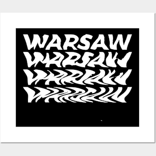 WARSAW design Posters and Art